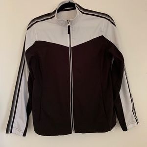 Striped alethic jacket